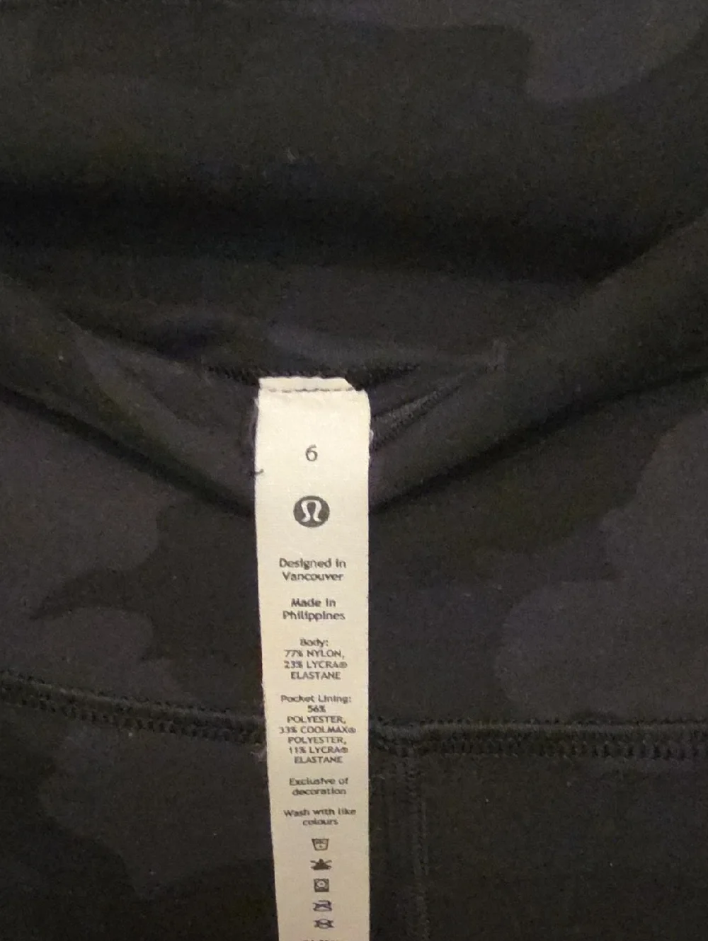 Lululemon Camo Capri